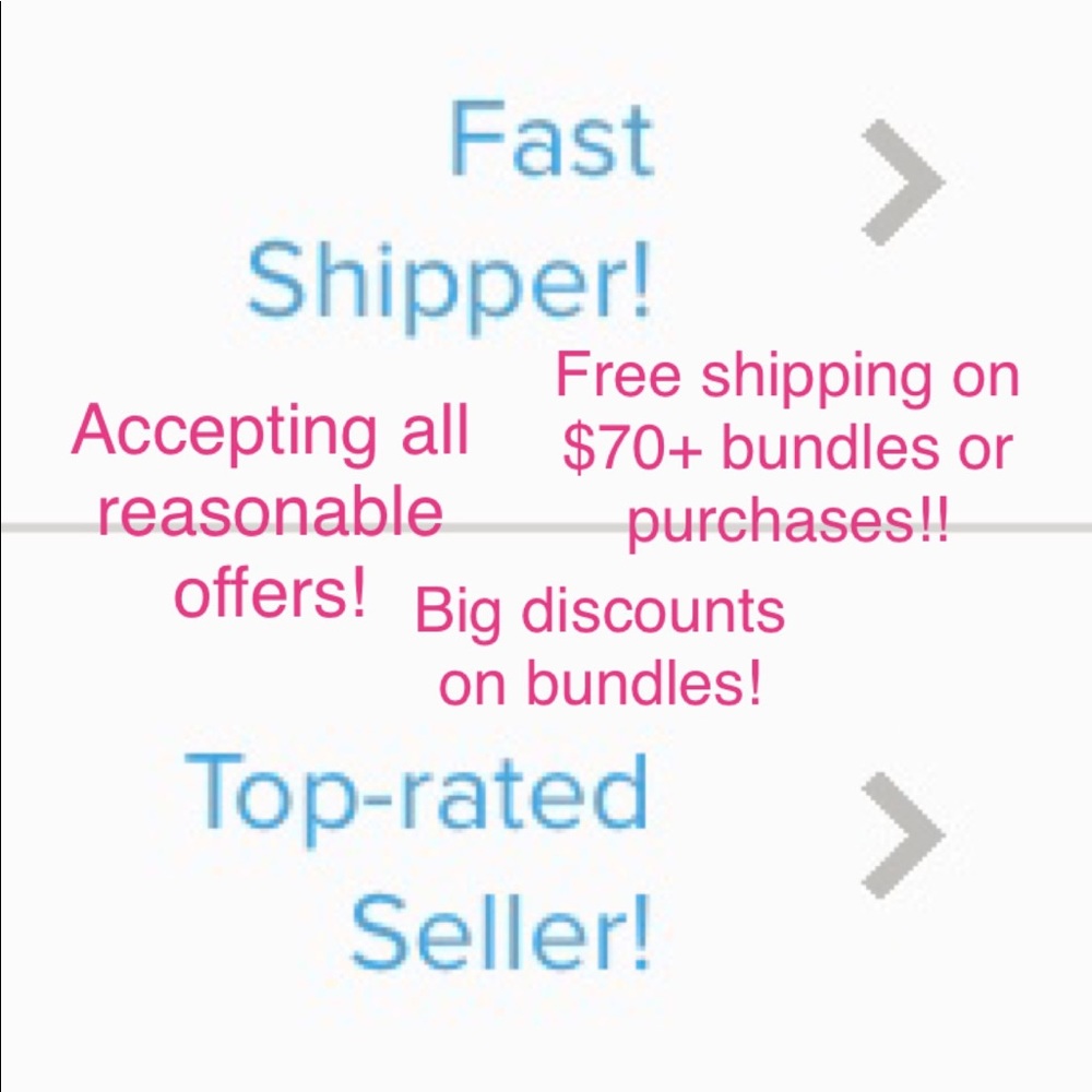 Make me an offer or create a bundle for savings!!